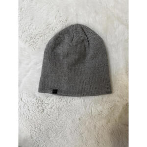 Nike Gray Knit Beanie Hat